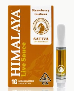 HIMALAYA - Himalaya 1g Strawberry Gushers Live Sauce Cartridge