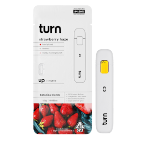 TURN - Strawberry Haze (S) | 1g Botanica Blends AIO | Turn