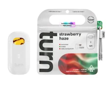 Turn Up 1g Strawberry Haze AIO Disposable