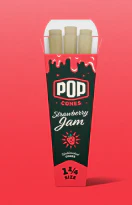 POP CONES - Pop Cones Strawberry Jam 6pk Main Image