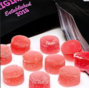 Strawberry Kiwi Gummies By Pink Fox 10 mg