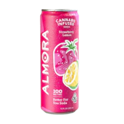 Strawberry Lemon | 12oz 100mg Prebiotic Soda | Almora Farms