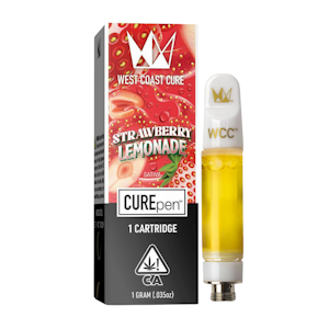 WEST COAST CURE - Strawberry Lemonade (S) | 1g CUREpen Vape Cartridge | West Coast Cure