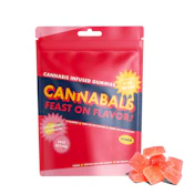 Strawberry Lemonade | Live Resin Gummies | 100mg/10 Pieces | Cannabals