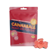Strawberry Lemonade | Live Resin Gummies | 100mg/10 Pieces | Cannabals