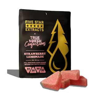 TRUE NORTH COLLECTIVE - True North- Strawberry Lemonade 4x50mg Full Spectrum Gummies