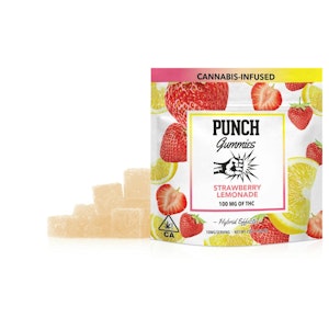 Punch Edibles - PUNCH Strawberry Lemonade Gummies 100mg