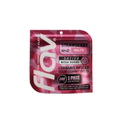 Strawberry Mega Belt | Live Resin Belt | 100mg/1 Piece | Flav