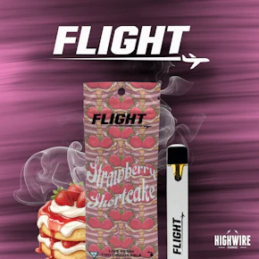 Flight Live Resin Disposable Strawberry Shortcake 1g