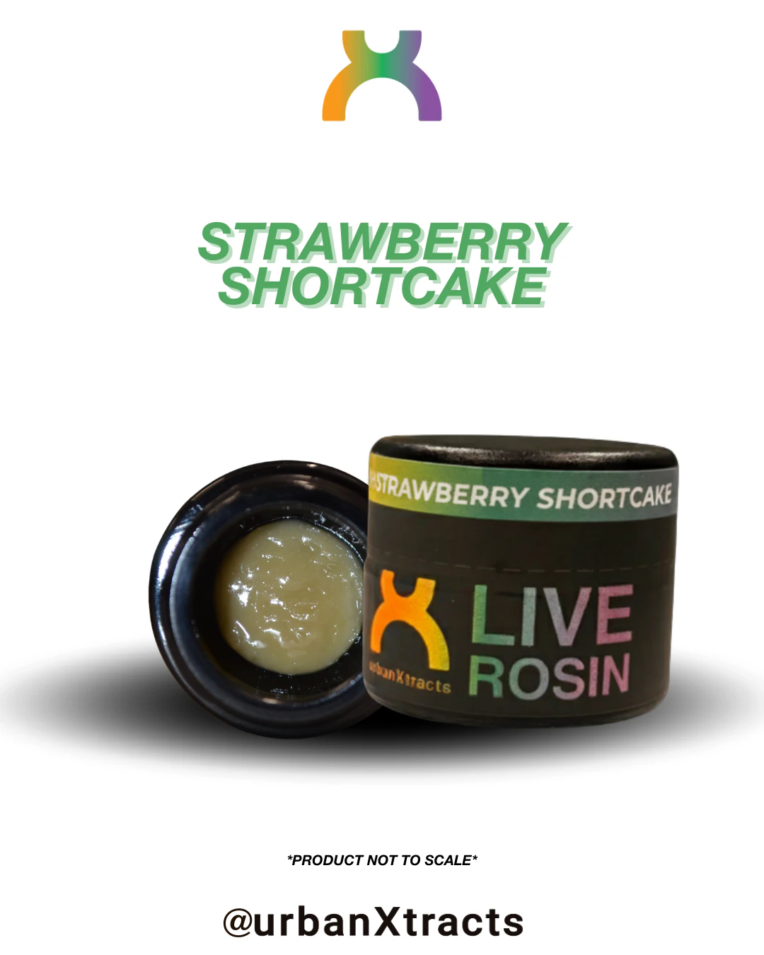 urbanXtracts - urbanXtracts | Strawberry Cheesecake | Live Rosin | 1g Main Image