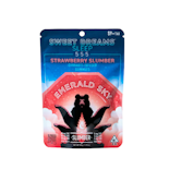 150mg THC:CBD:CBN Strawberry Slumber Gummies (10mg THC, 10mg CBD, 10mg CBN - 5 pack) - Emerald Sky