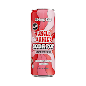 Strawberry 100mg 12oz Soda - Uncle Arnie's