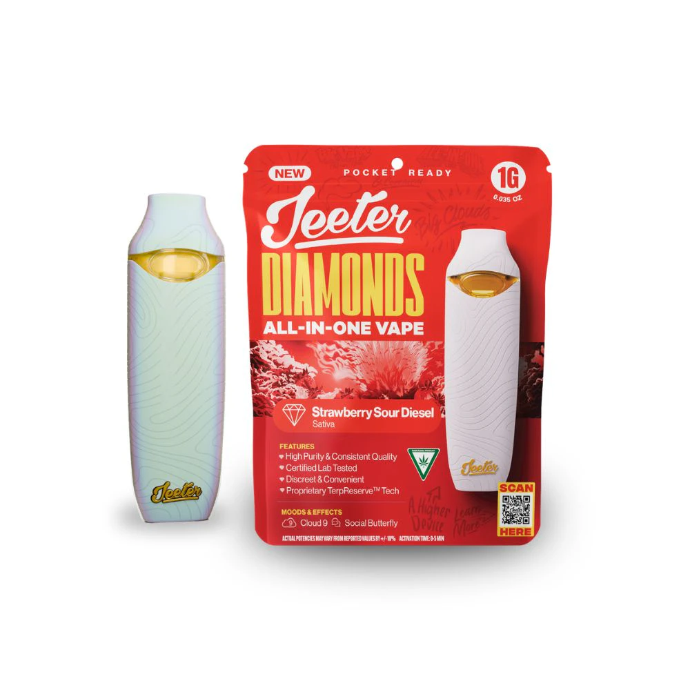 Jeeter - Strawberry Sour Diesel 1g Diamonds Disposable - JEETER Main Image