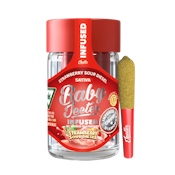 Strawberry Sour Diesel | .5g 5pk Infused Baby Jeeter Prerolls | Jeeter