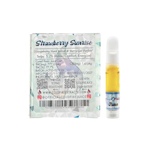 COLD FIRE - ColdFire Strawberry Sunrise Cured Resin Juice Cartridge 1.0g