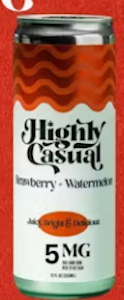 Highly Casual - Highly Casual- Strawberry Watermelon 5mg
