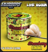 [Sluggers] Live Rosin - 1g -  Strawberry banana (H)