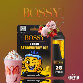 Bossy Disposable Strawberry Ice 2g