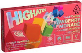 Highatus Strawberry Lemonade Sour Gummies