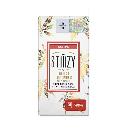 STIIIZY - Strawberry Milkshake | Liquid Diamonds Pod | 1g | Stiiizy Main Image