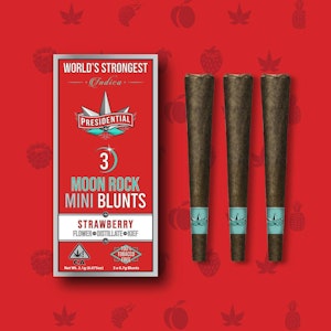 PRESIDENTIAL - Presidential Pee-Wee Moon Rock Strawberry Blunts 2.1g