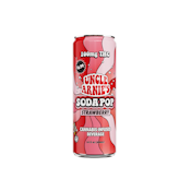 Strawberry Soda Pop | Beverage 12oz 100mg | Uncle Arnies