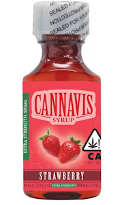CANNAVIS - Cannavis - Strawberry Syrup 500mg Tincture