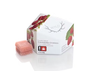 WYLD - Wyld Strawberry 20:1 Gummies