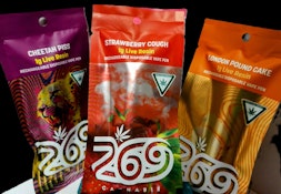 269 Cannabis - Disposable Vape Cart - Strawberry Cough Live Resin - 1g