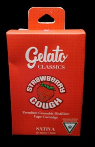 No Brand - Gelato - 510 Strawberry Cough Sativa - 1g