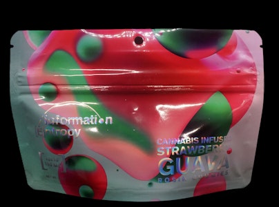 INFORMATION ENTROPY - Strawberry Guava Rosin Gummies 200mg 10x20