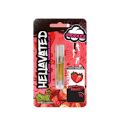 Strawberry Haze Flavored Vape Cartridge | 1g (Distillate)