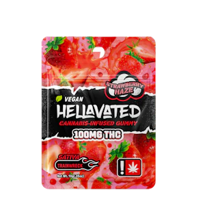 HELLAVATED - Strawberry Haze Gummy | 100mg (THC)