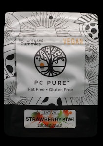PC PURE - GUMMY - STRAWBERRY KIWI - 20mg/pc - PC PURE