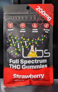 LIT LABS - Lit Labs 200mg Strawberry