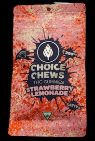Choice Chews - Strawberry Lemonade Gummies (Sativa) - 200mg