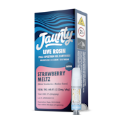 Jaunty | Strawberry Meltz | Live Rosin | Vape Cart | 0.5g