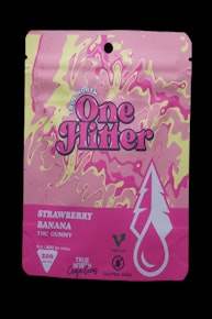 200mg Strawberry Banana One Hitter THC Vegan Gummy