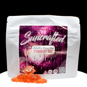 Suncrafted - Strawberry Rose Gummies - 100mg - HHG