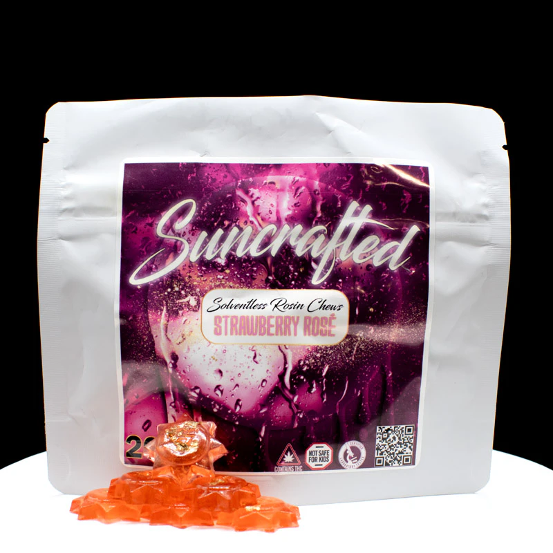 Suncrafted - Strawberry Rose Gummies - 100mg - HHG Main Image