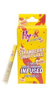 HY-R - Strawberry Shortcake - 5 Pack (3g) Infused