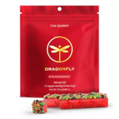 Dragonfly | 100mg Gummy Clusters | Strawberry | E25
