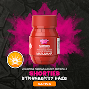 BODEGA BOYZ - STRAWBERRY HAZE 4 PK DIAMOND INFUSED PRE ROLLS