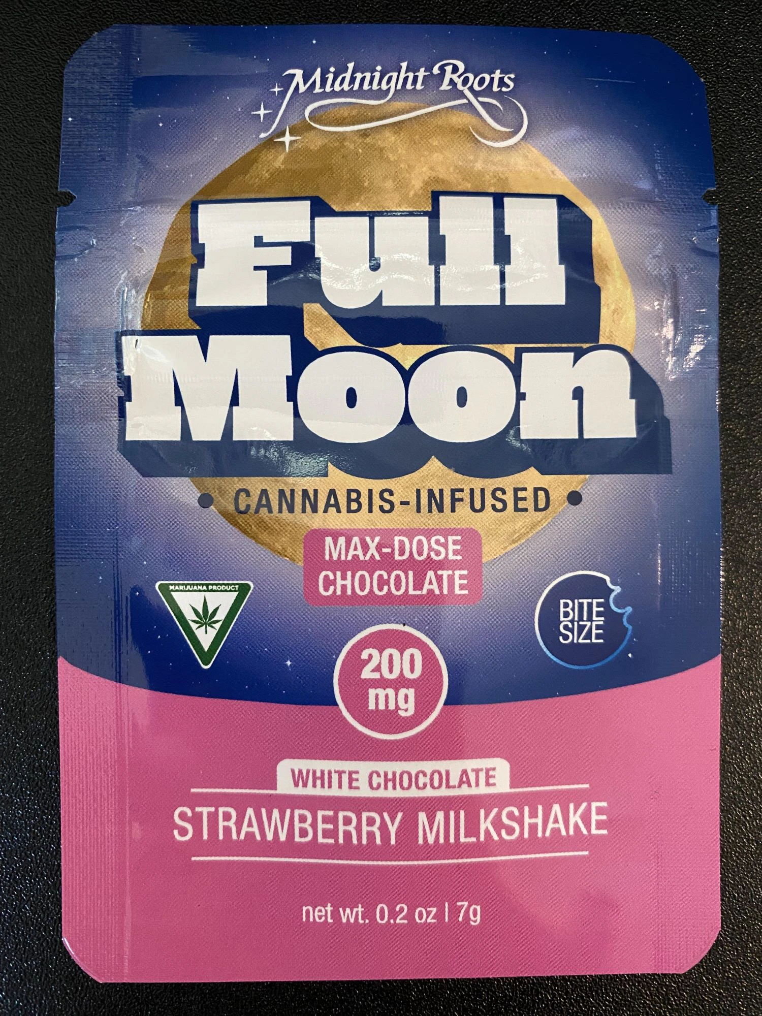 Midnight Roots - Full Moon - Strawberry Milkshake - 200mg Main Image