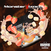 Monster Gummies Strawberry Banana 200mg 1:1 THC/CBG