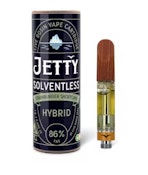 Jetty 1g Strawburger Shortcake Live Rosin Cartridge