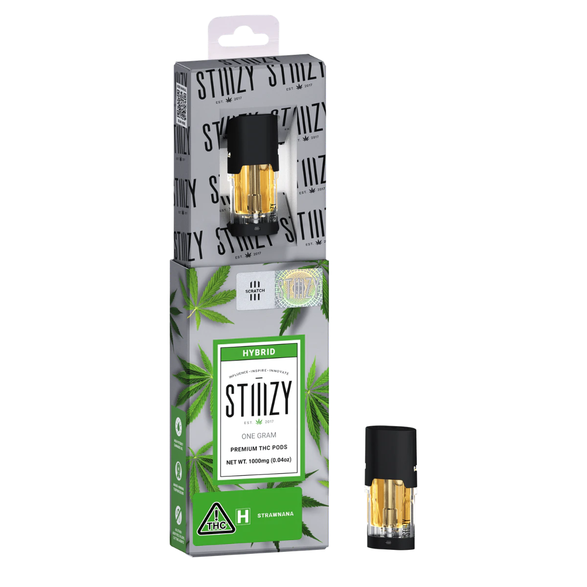 STIIIZY - Strawnana (H) | 1g Vape Pod | Stiiizy Main Image