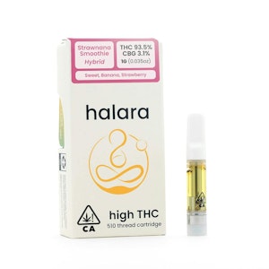HALARA - Halara - 1g High THC Vape Cart - Strawnana Smoothie