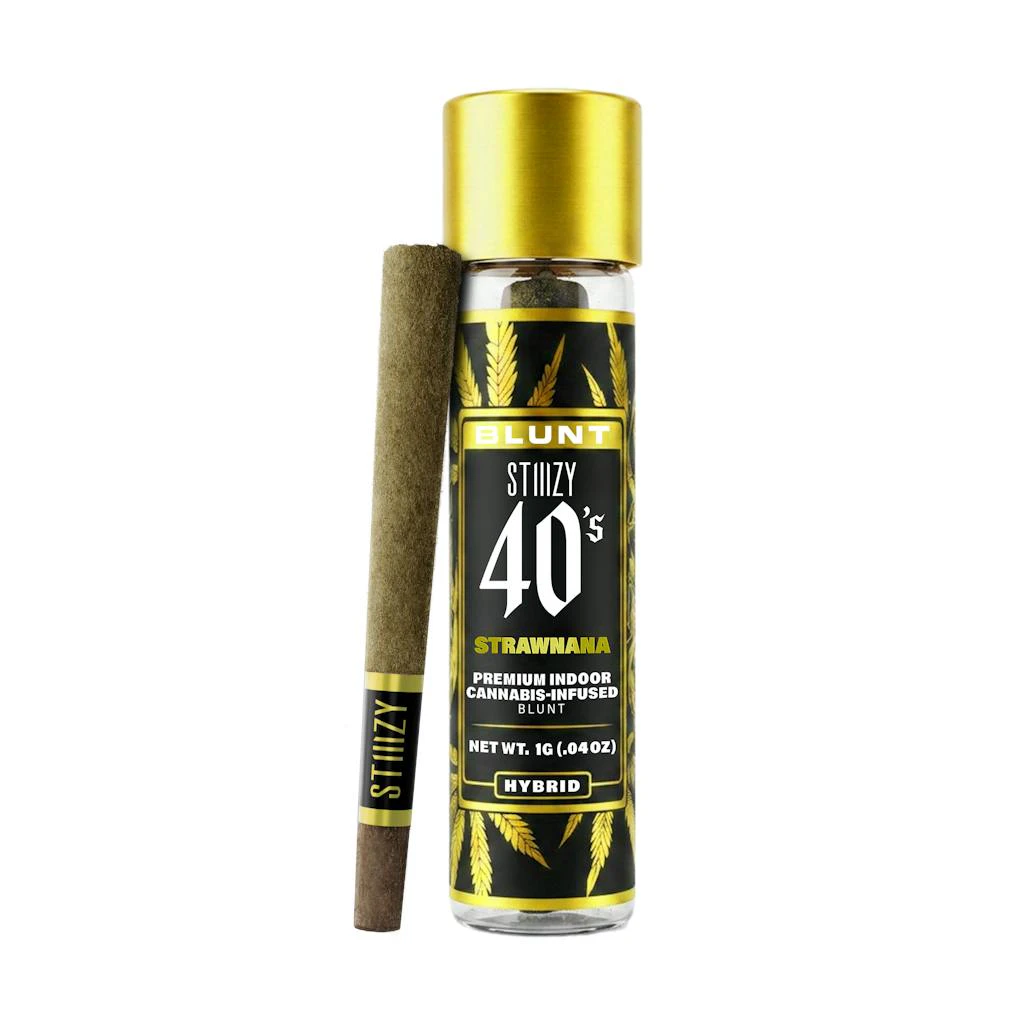 STIIIZY - Stiiizy 40's Strawnana Infused Blunt 1.0g Main Image