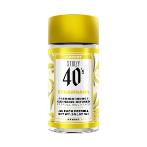 STIIIZY - Strawnana | 5pck Pre-Rolls | Infused